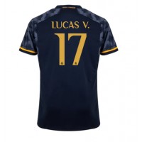 Muški Nogometni Dres Real Madrid Lucas Vazquez #17 Gostujuci 2023-24 Kratak Rukav